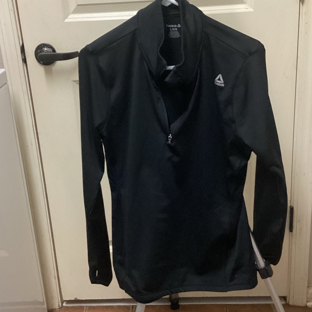 Reebok Black Half-Zip Pullover